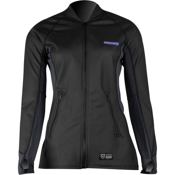 2024 Prolimit Top De Mujer Loosefit Pu Coated Sup 400.14710.040 - Negro / Lavanda